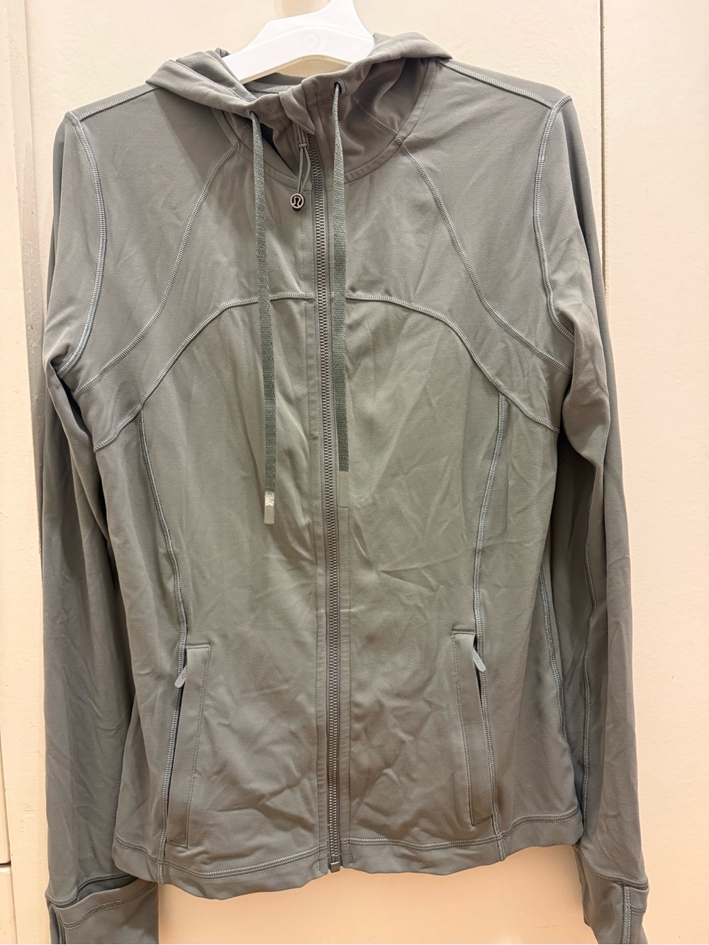 Lululemon Define Jacket with hood - military green